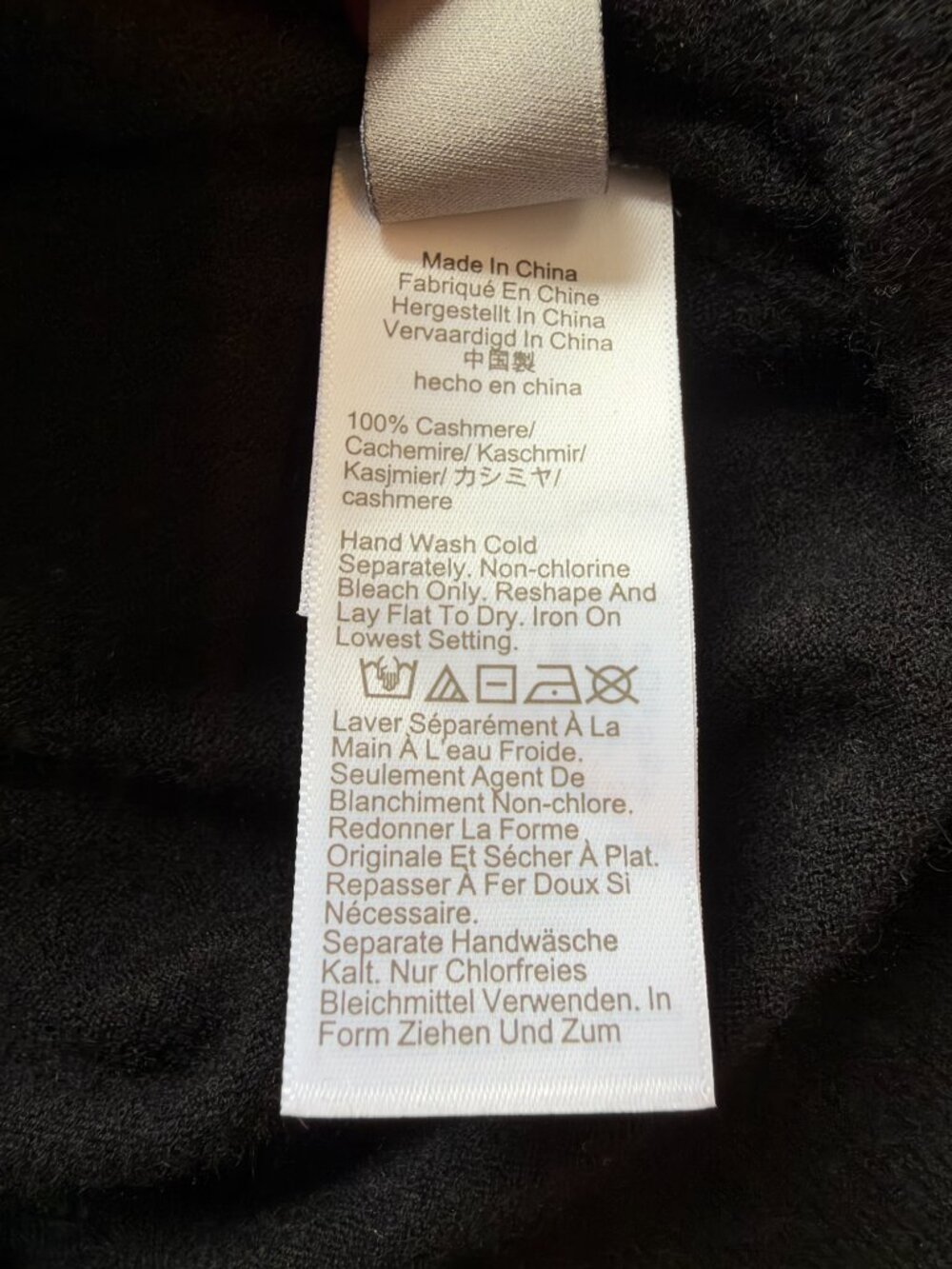 J Crew Featherweight 100% Cashmere Cardigan Black S - Picture 10 of 12